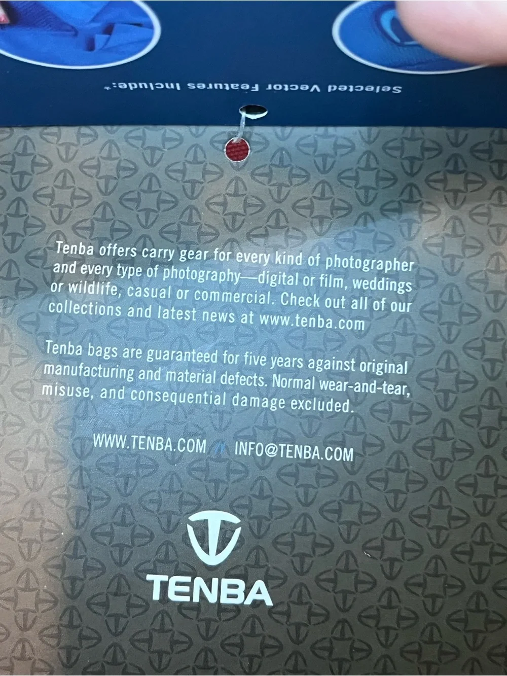 TENBA Red Compact Camera Sling Bag